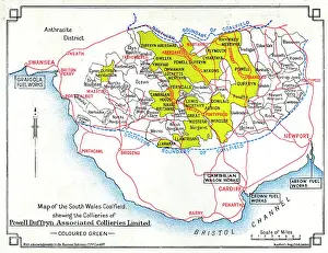 Coalfield: Map, South Wales coalfield