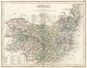 C1857: MAP/SUFFOLK C1857