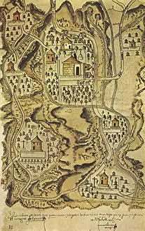 Bishopric: Map of Tetela 1577