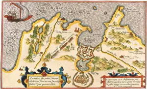 1633: Map of Tunis 1633