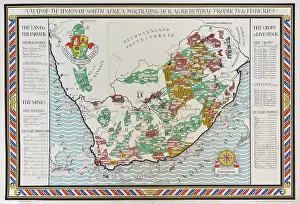 Proof: A Map of the Union of South Africa