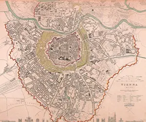 Diffusion: Map of Vienna 1844