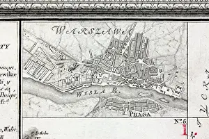 1772: Map of Warsaw