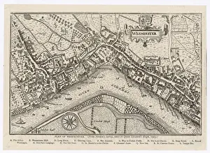 Map of Westminster, 1593