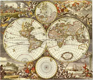 Representations: Map of the World 1670