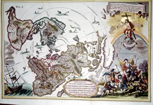 Sherer: Map of the World c. 1700