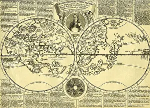 Behaim: Map of the world by Martin Behaim