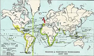 Portugese: Map of World - Mercator Projection