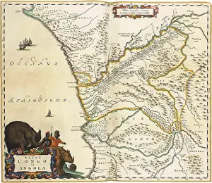 1662: Map of Zaire 1662