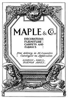 Maples: Maple & Co. advertisement
