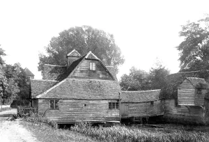 Mapledurham: Mapledurham, the Mill and Church 1890