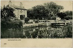 Mapledurham: Mapledurham Lock, Berkshire