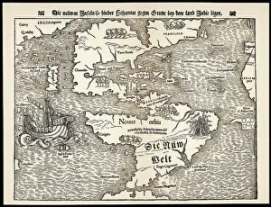 Cathay: Maps - Americas 1540