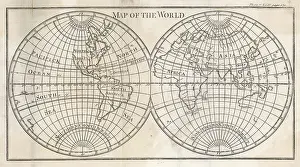 Mapped: Maps - World, Late 18th century