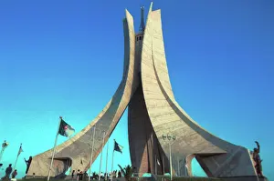 Algiers: Maqam Echahid monument commemorating Algerian