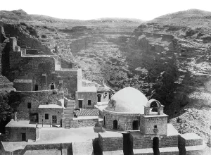 Saba: Mar Saba, Convent c1857
