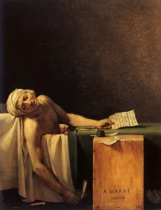 Marat: Marat Murdered, by J-L David