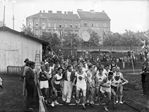 Athlet: Marathon with Austrian Franz Tuschek