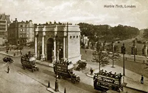 Motorbus: Marble Arch, London
