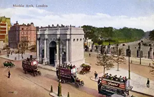 Motorbus: Marble Arch, London