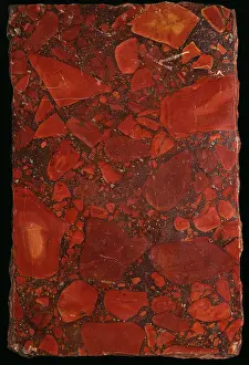 Mineralogy: Marble, Breccia Sanguigna