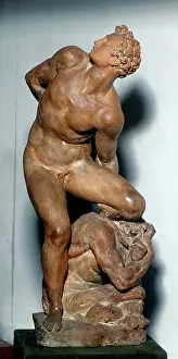 Deceit: Marble sculpture group of Honour