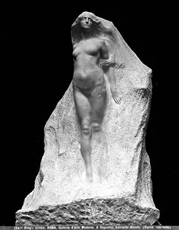 Segantini: Marble sculpture: Monument to Segantini