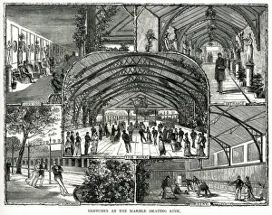 Rinks: The Marble Skating Rink, Clapham 1876