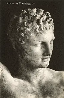 Praxiteles: Marble statue of Hermes by Praxiteles I