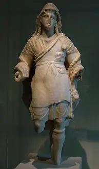 Attica: Marble statuette of Dionysos. 3rd century BC. Metropolitan M