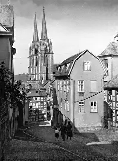 Marburg: Marburg an der Lahn around 1930