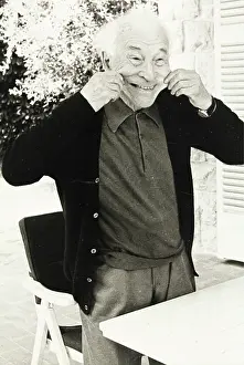 Chagall: Marc Chagall on his 96th birthday