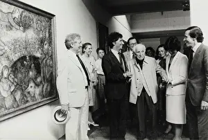 Chagall: Marc Chagall opened an exhibition