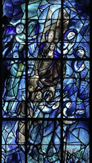 Chagall: Marc Chagall stained glass window, Cathedrale
