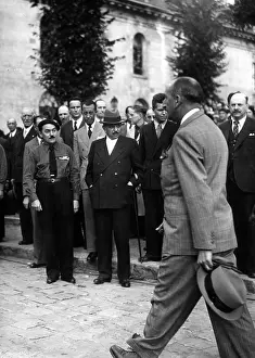 Laval: Marcel Deat, Pierre Laval and M. de Brinon, 1941
