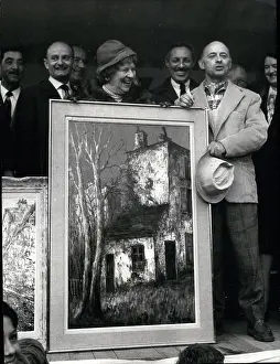 Utrillo: Marcel Masson wins Utrillo Prize, Montmartre, Paris