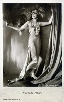 Albani: Marcella Albani - Italian actress and writer