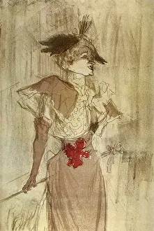 Lender: Marcelle Lender, by Toulouse-Lautrec