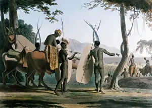 Iziko: On a march, 1831