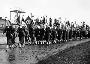 Stadion: March of the BDM, Berlin 1933