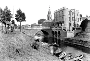 Nene: March, the Bridge from Nene Quay 1929