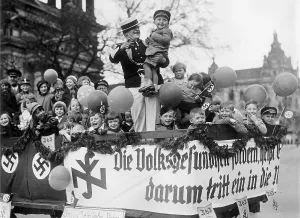 Promoting: March for Day of the Mother and Child, 1934