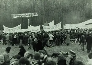 March / demonstration by opponents of the construction