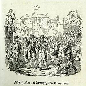 Brough: March Fair at Brough, Westmorland