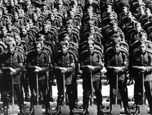 Muster: March of the RAD at the Nuremberg Rally, 1937