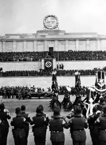 Hierl: March of the RAD at the Nuremberg Rally, 1938