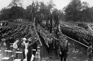 Standards: March of the SA in Berlin, 1933