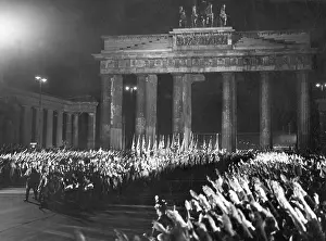 Wessel: March of the SA through the Brandenburg Gate from Hans West