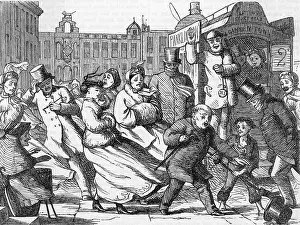 Muffs: March winds in town, 1868