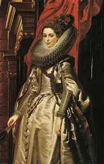 1606: Marchesa Brigida Spinola Doria, by Rubens